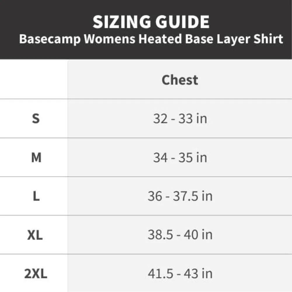 Basecamp Womens Heated Base Layer Shirt - Image 5