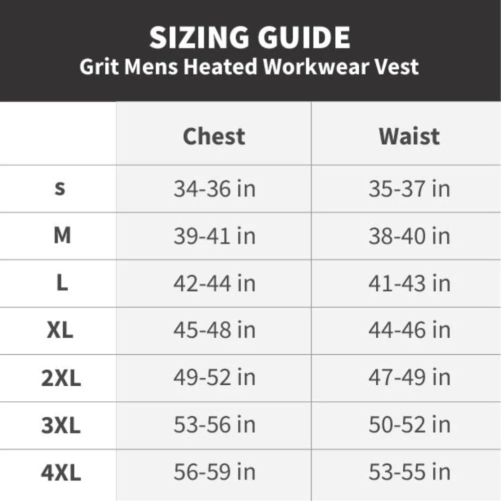 Grit Mens Heated Workwear Jacket - Image 9