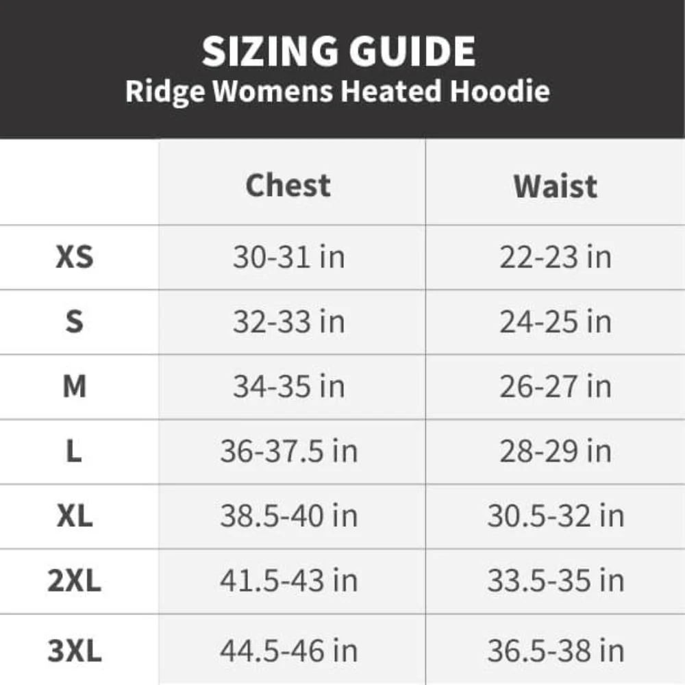 Ridge Womens Heated Hoodie - Image 8