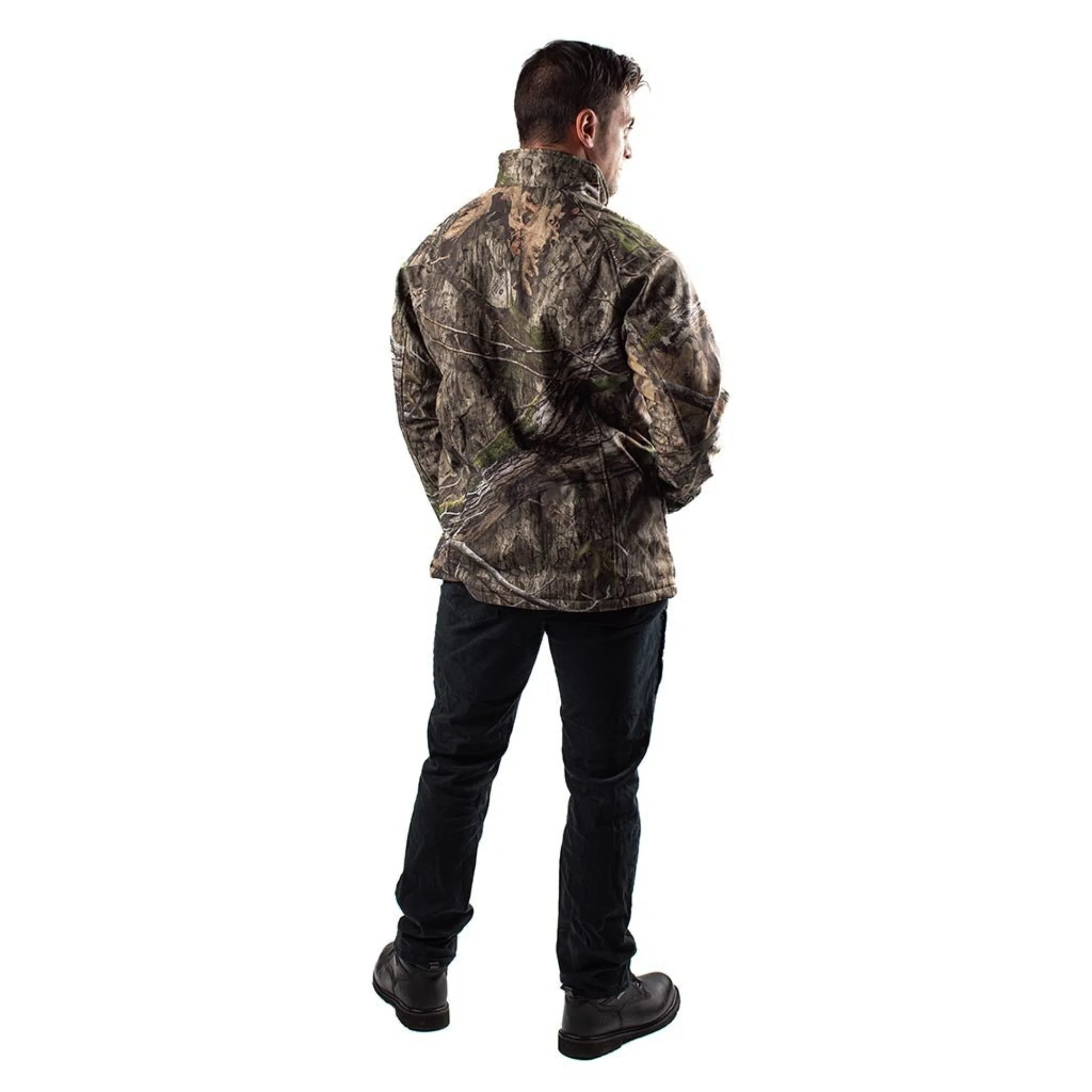 Sahara Men's Heated Hunting Jacket - Mossy Oak Camo - Image 12