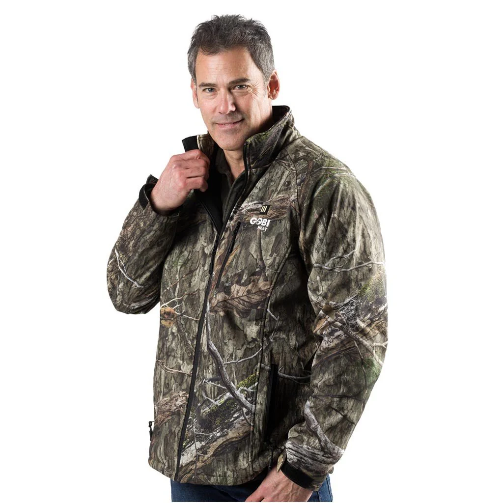 Sahara Men's Heated Hunting Jacket - Mossy Oak Camo - Image 5
