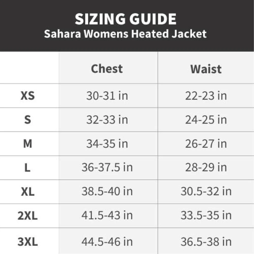 Sahara Womens Heated Jacket - Image 7