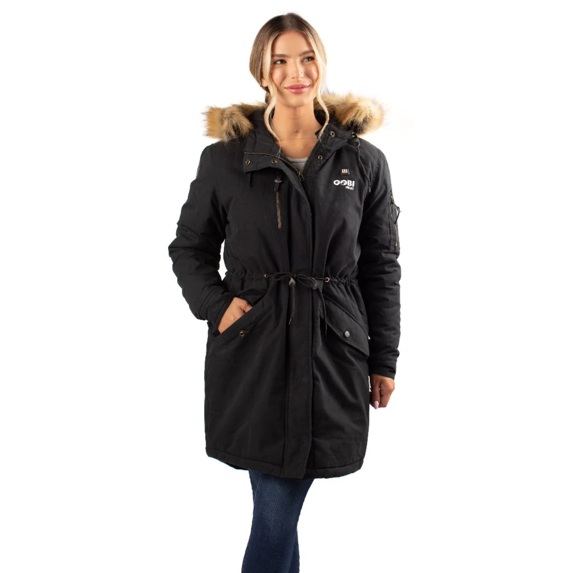 Terra Womens Heated Parka - Image 5