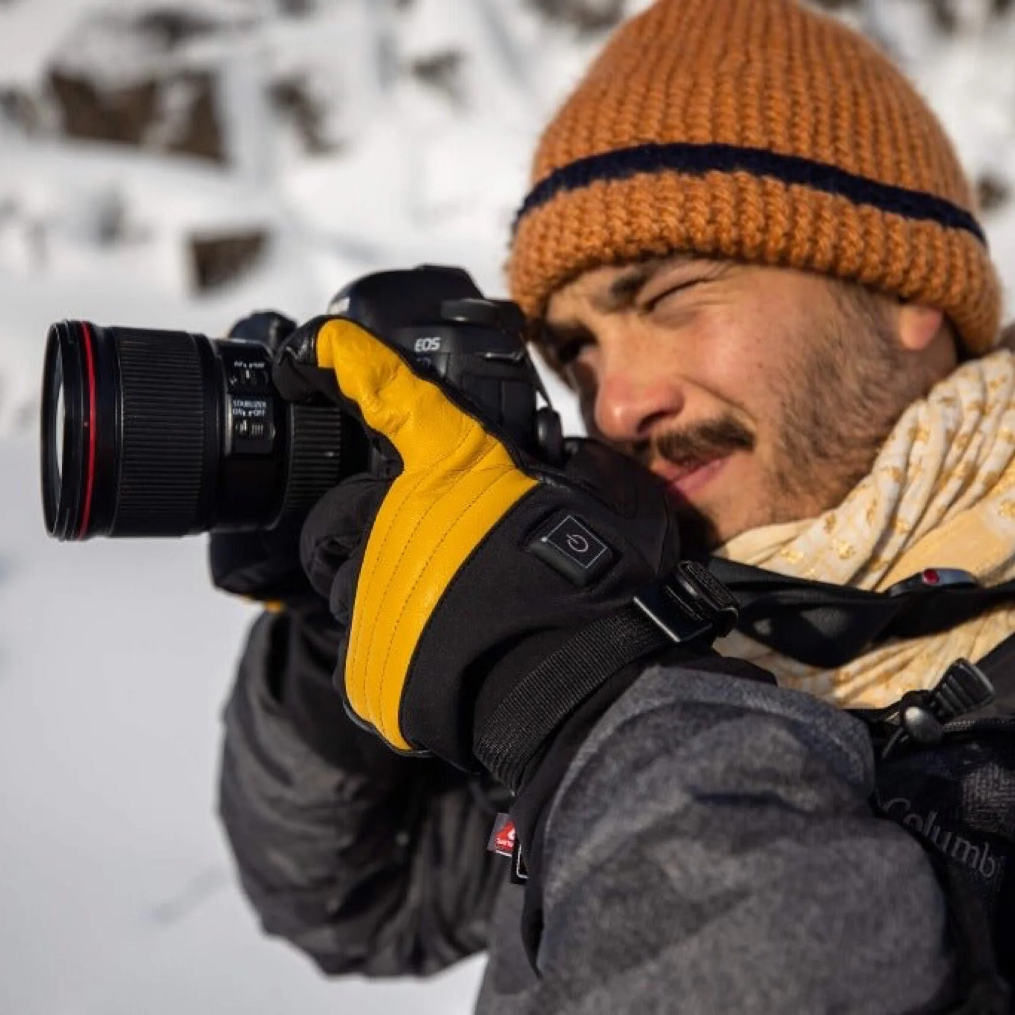 Vertex II Heated Ski Gloves (3500mAh USB-C batt) - Image 4