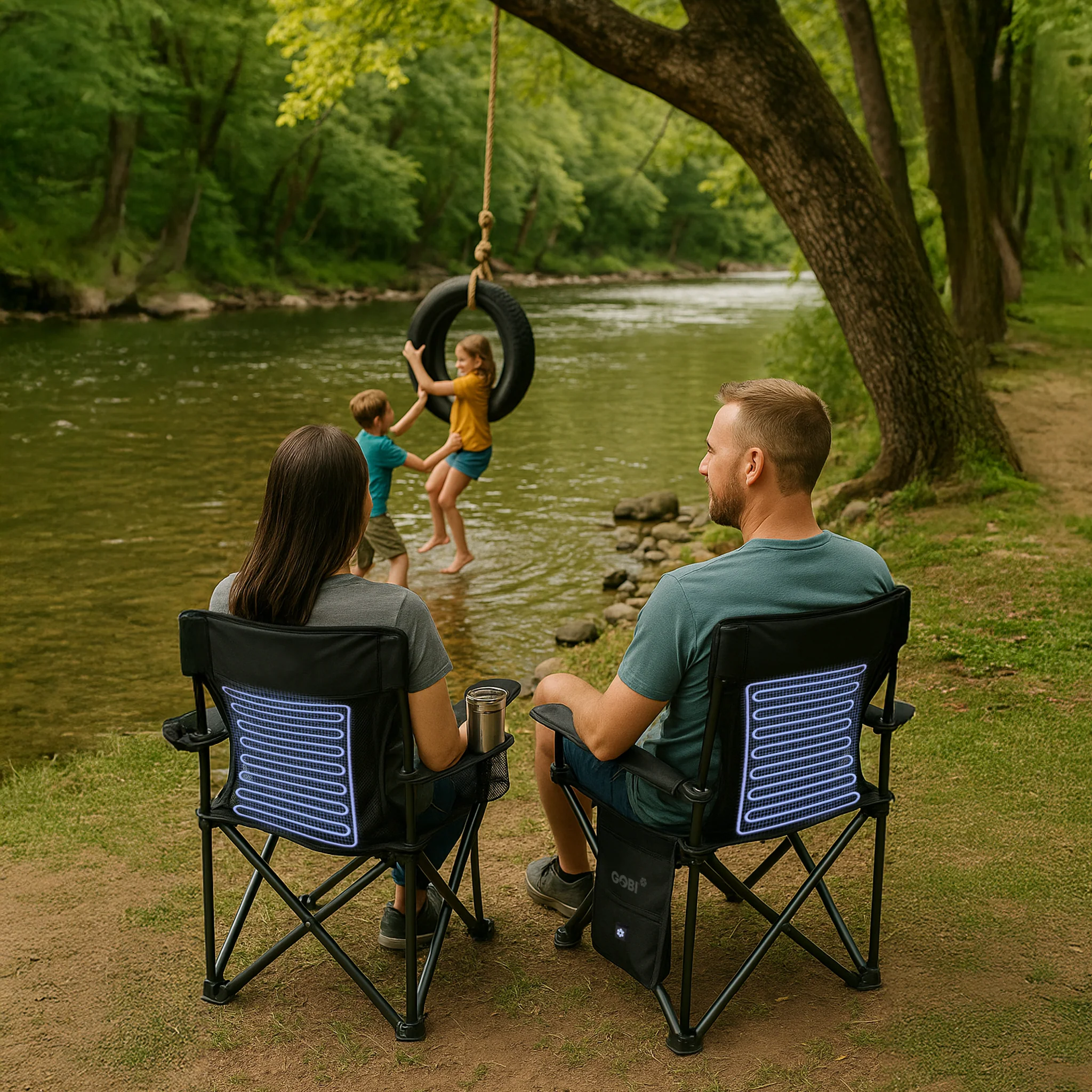 Zephyr Dual-Zoned Cooling Camp Chair - Image 8